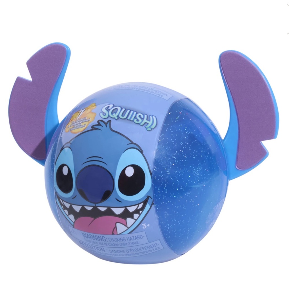 Disney’s Lilo & Stitch squish-a-stitch 2 inch Glitter fidget toy blind box